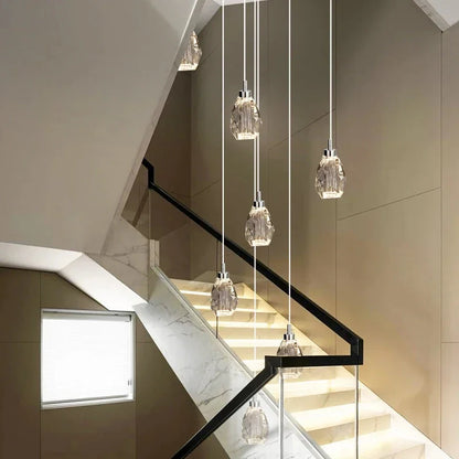 Sensa Crystal Stairwell Lighting