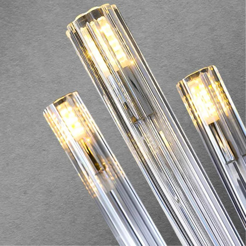 Sesi Mid Century Modern Glass Chandelier