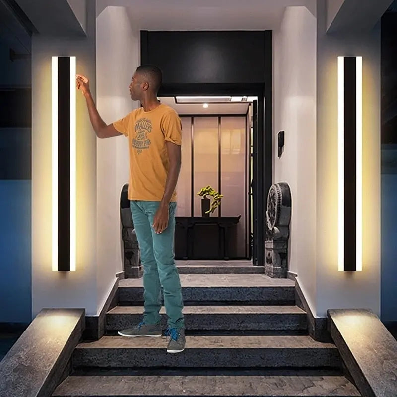 Rustics Outdoor Contemporary Wall Lights