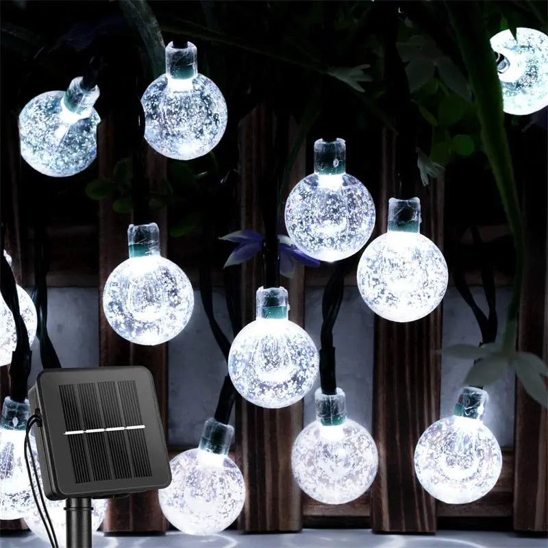 Solar Dimmable Outdoor String Lights