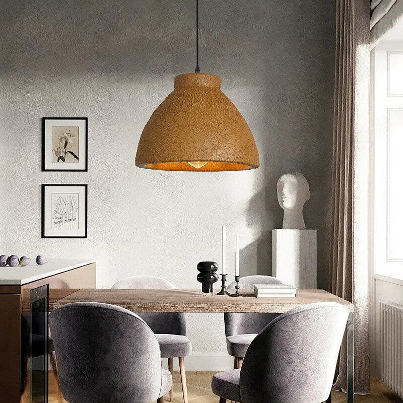 Classic Clay Dome Pendant Light