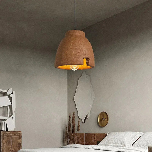 Classic Clay Dome Pendant Light