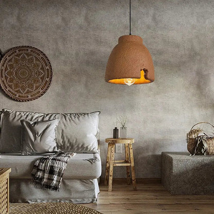 Classic Clay Dome Pendant Light