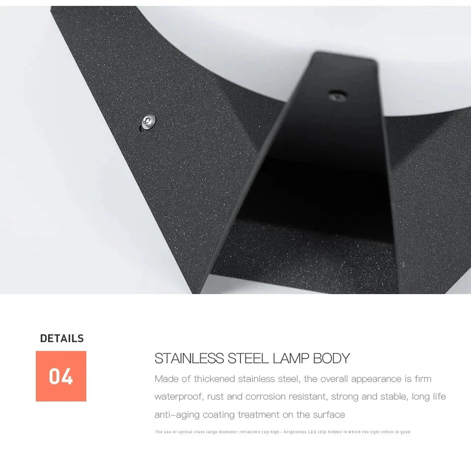 Modern Modern Outdoor Led Solar Light