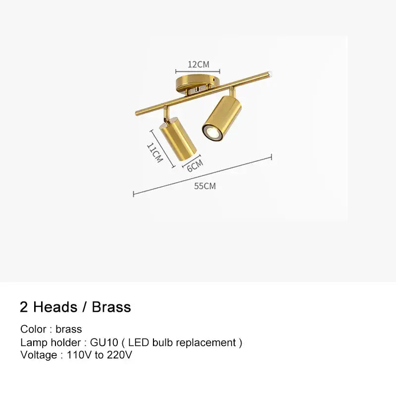 Surface Mounted Minimalist Modern Track Led Lighting