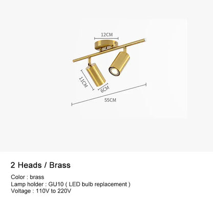 Surface Mounted Minimalist Modern Track Led Lighting