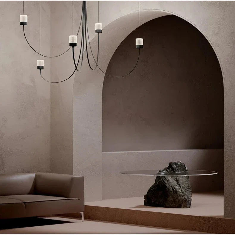 Suri Black Modern Chandelier