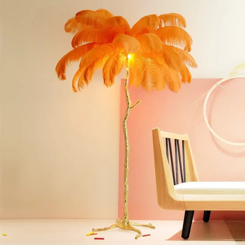 Talissa Feather Floor Lamp