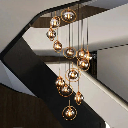 Tenza Modern Staircase Chandelier