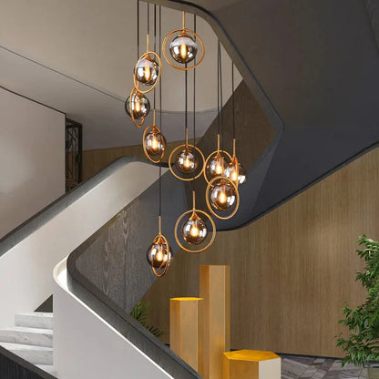 Tenza Modern Staircase Chandelier