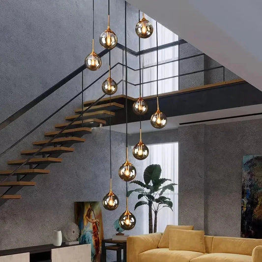 Tenza Modern Staircase Chandelier
