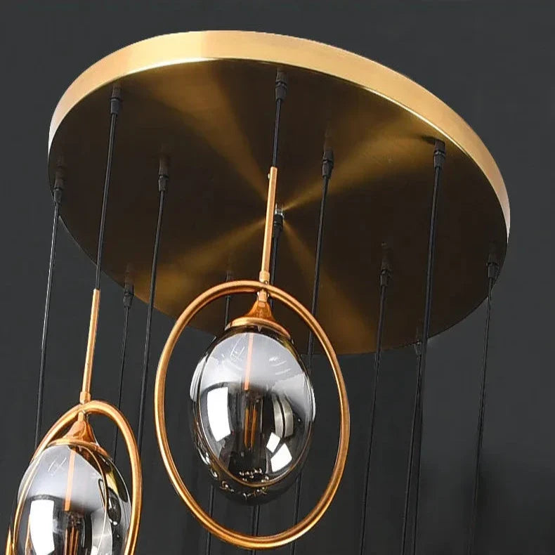 Tenza Modern Staircase Chandelier