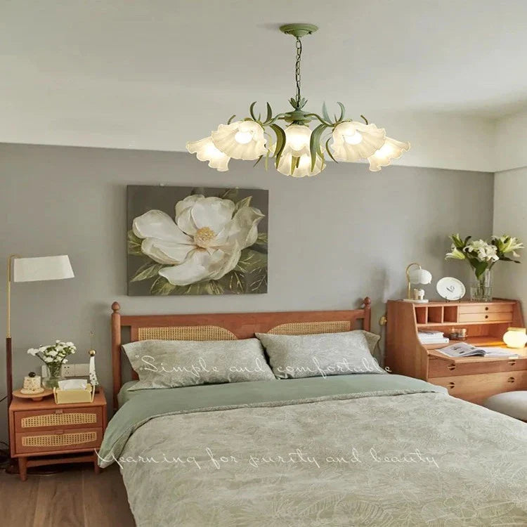 Tina Green French Style Flower Chandelier