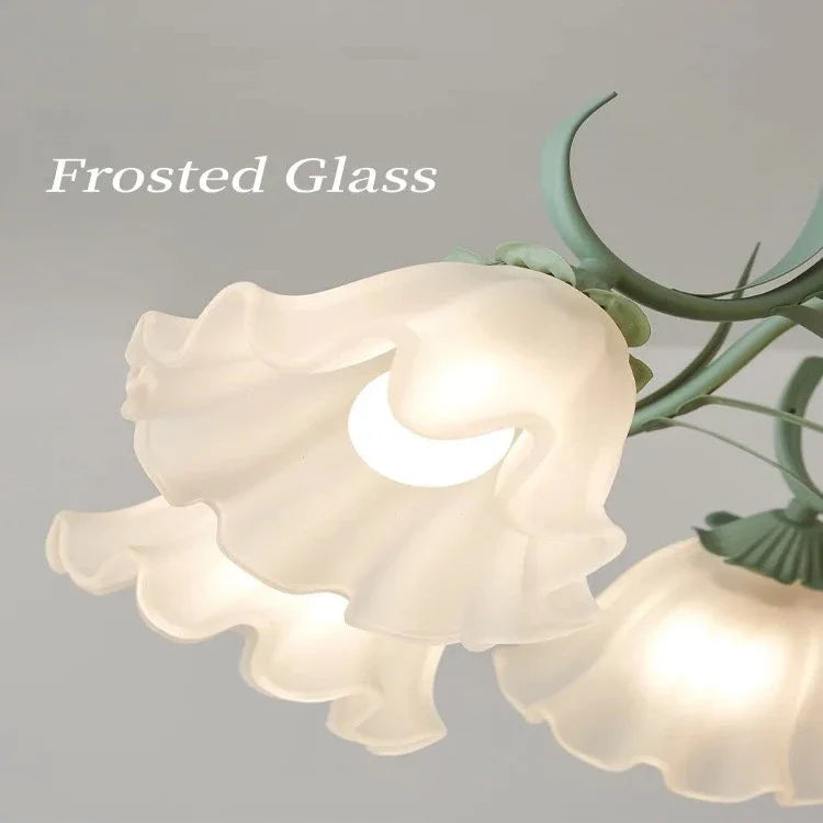 Tina Green French Style Flower Chandelier