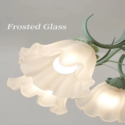 Tina Green French Style Flower Chandelier