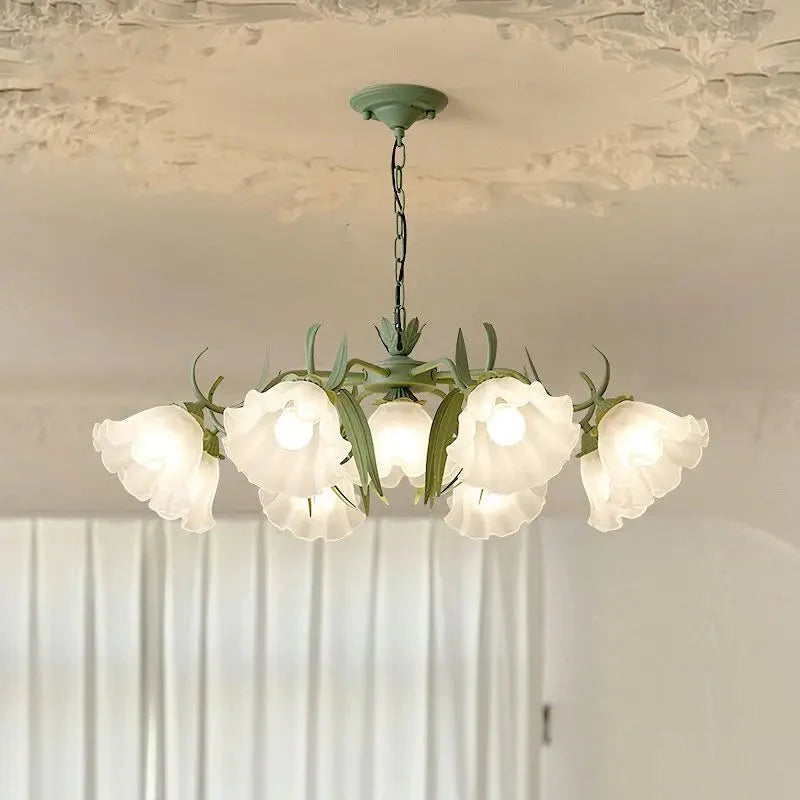 Tina Green French Style Flower Chandelier