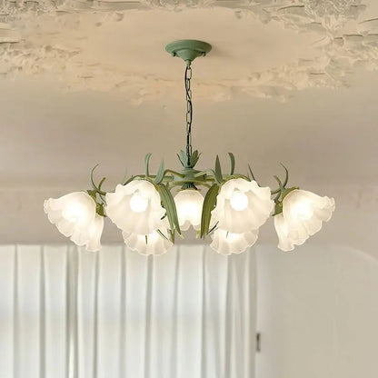 Tina Green French Style Flower Chandelier