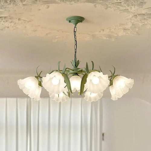 Tina Green French Style Flower Chandelier