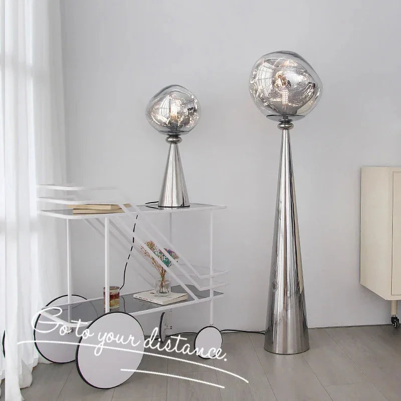 Tolya Minimalist Tall Lava Floor Lamp