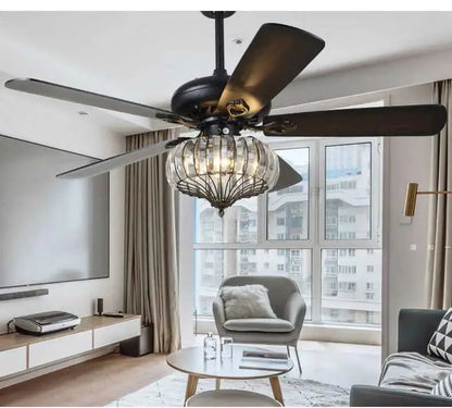 Tulis 52 Inch Chandelier Ceiling Fan With Light