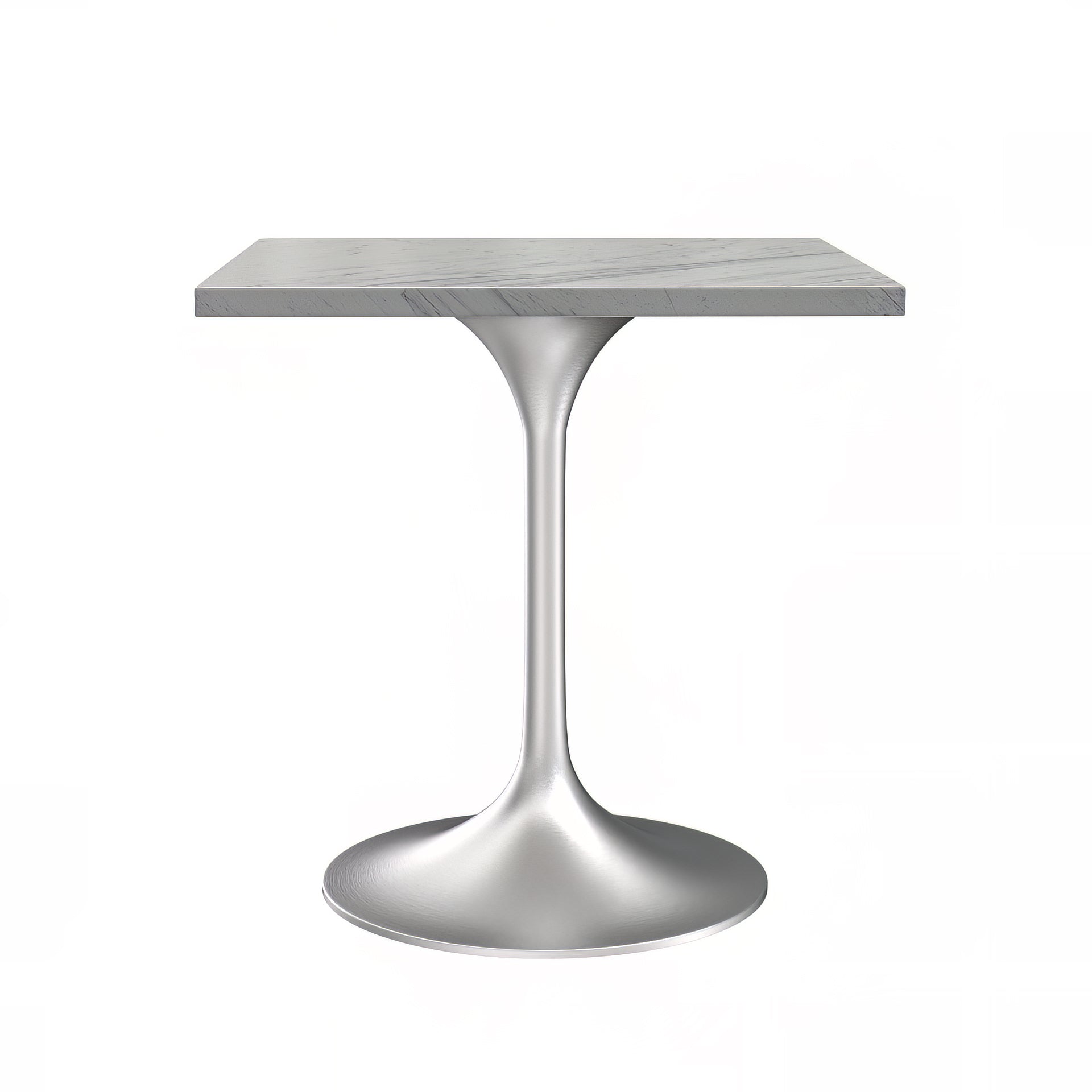 Vera 27" Square Dining Table - Marbleized Top