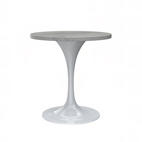 Vera 48" Round Dining Table - Marbleized Top