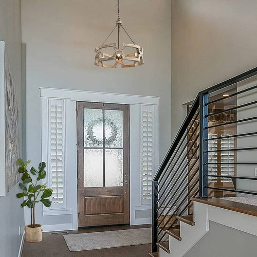 Vera Farmhouse Coastal Foyer Lighting