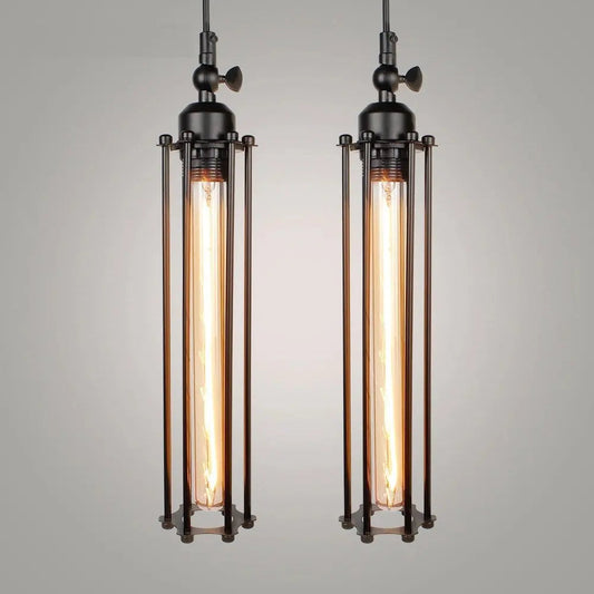 Vintage Flute Pendant Light