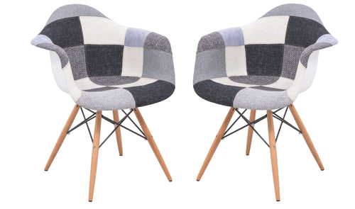 Lewie Eiffel Accent Chair - Set of 2