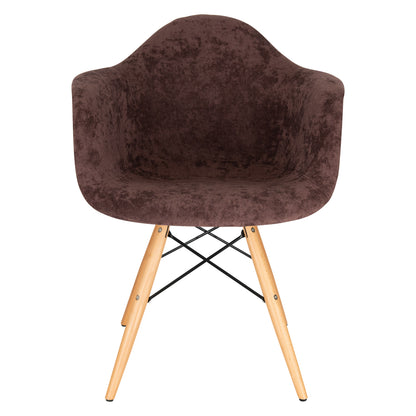 Lewie Velvet Eiffel Accent Chair