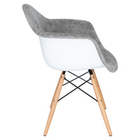 Lewie Velvet Eiffel Accent Chair - Set of 4
