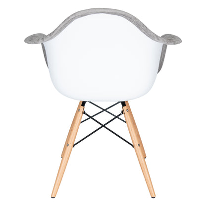 Lewie Velvet Eiffel Accent Chair