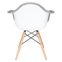 Lewie Velvet Eiffel Accent Chair - Set of 4