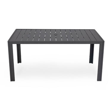 Agnes Aluminum Outdoor 63" Dining Table
