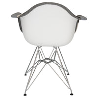 Lewie Eiffel Accent Chair - Metal Base
