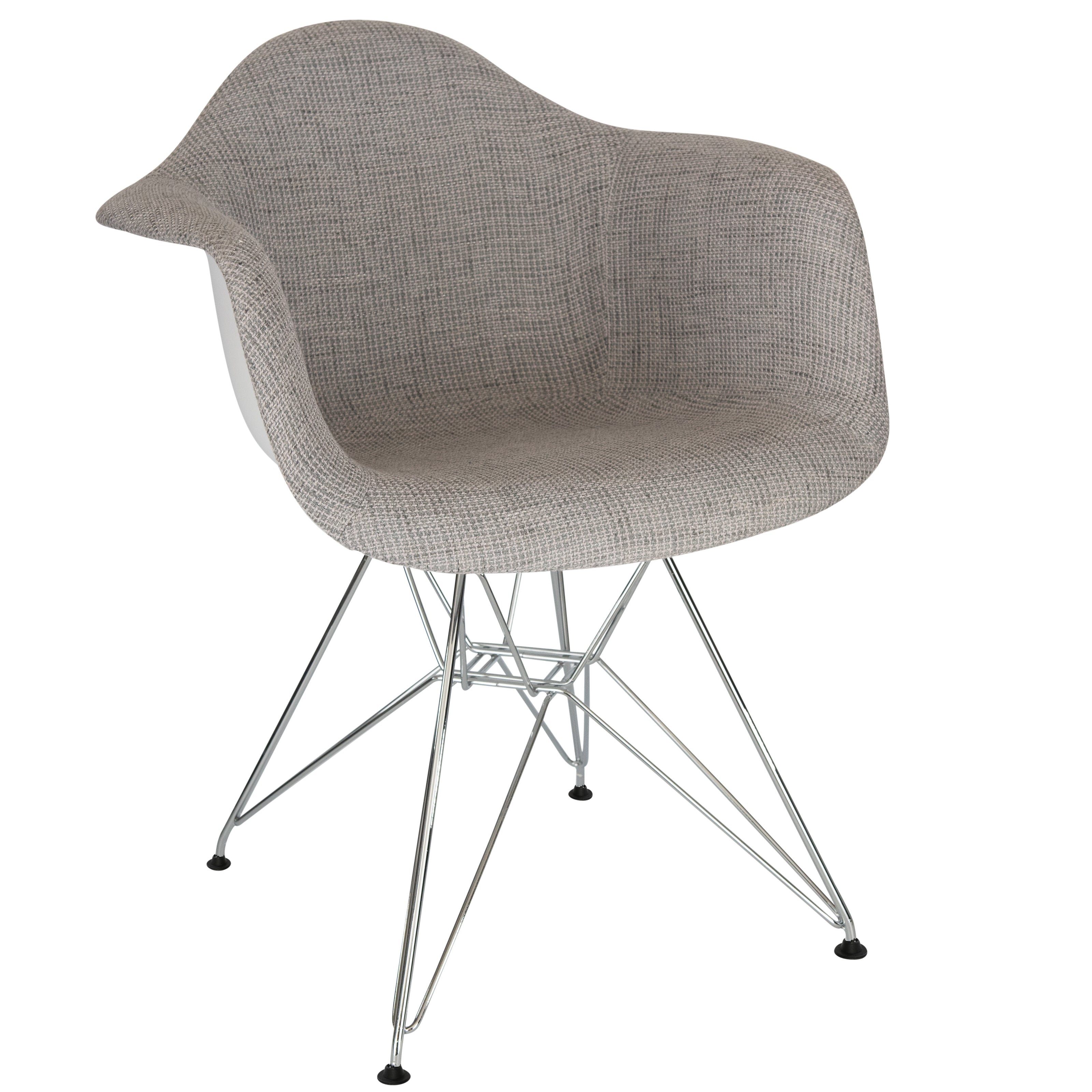 Lewie Eiffel Accent Chair - Metal Base