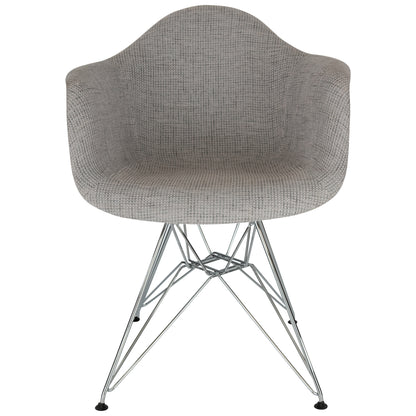 Lewie Eiffel Accent Chair - Metal Base