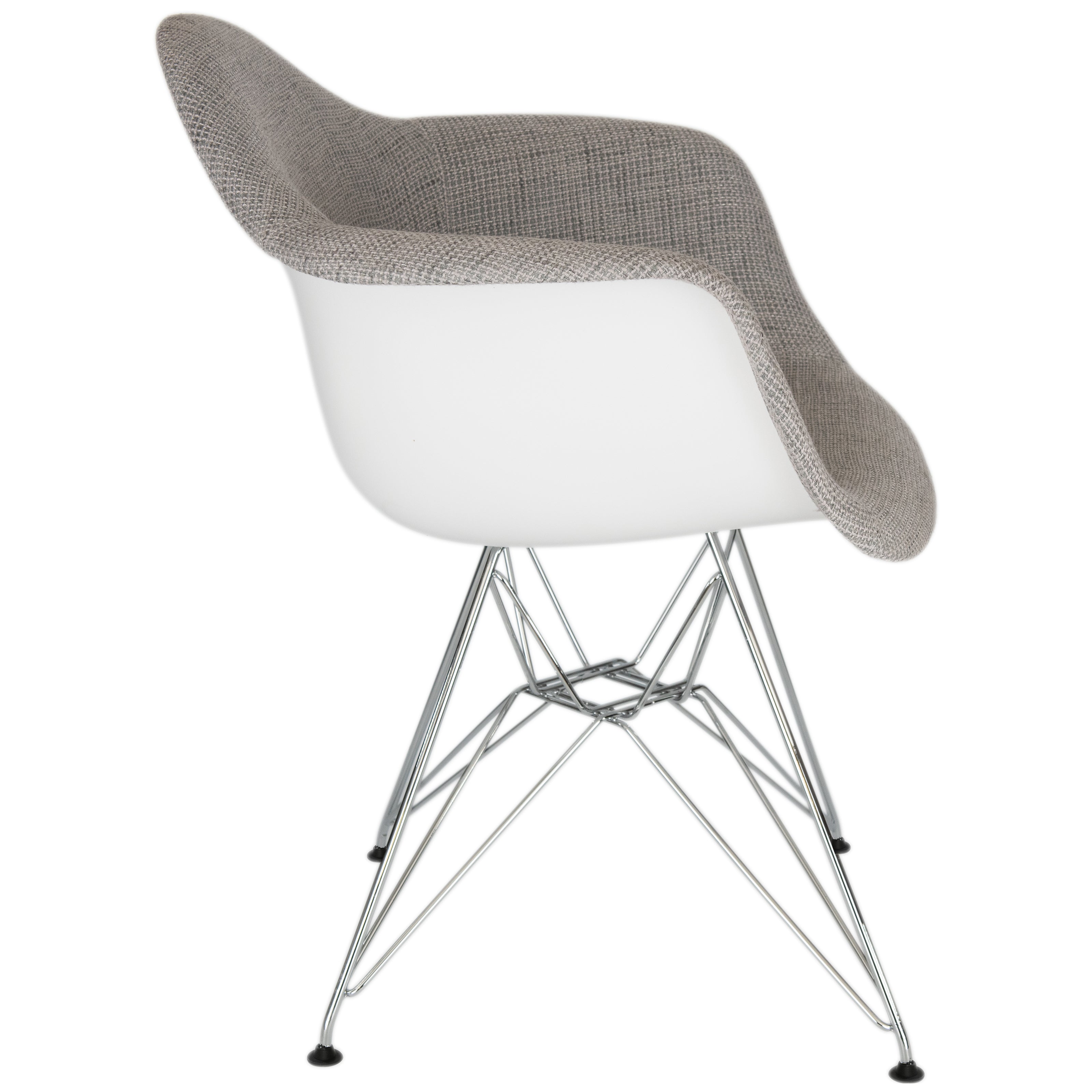 Lewie Eiffel Accent Chair - Metal Base