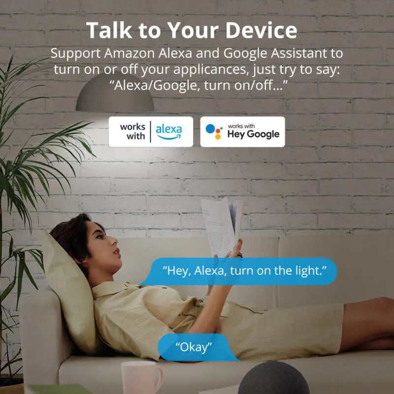 Wifi Remote Control Light Socket