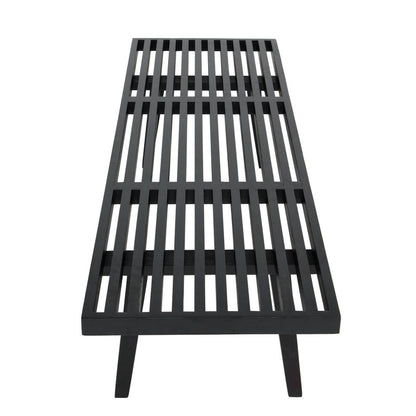 EMFURN Mid-Century Inwood Platform Bench - 5 Feet