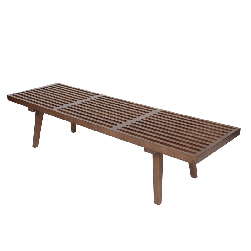 EMFURN Mid-Century Inwood Platform Bench - 5 Feet