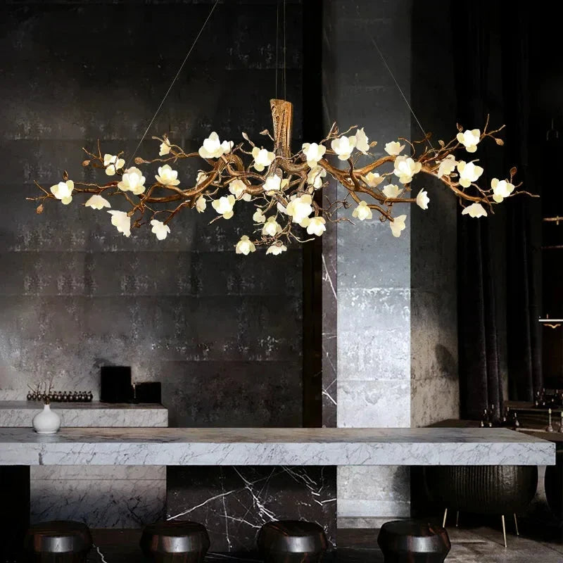 Zenth Vintage Flower Chandelier