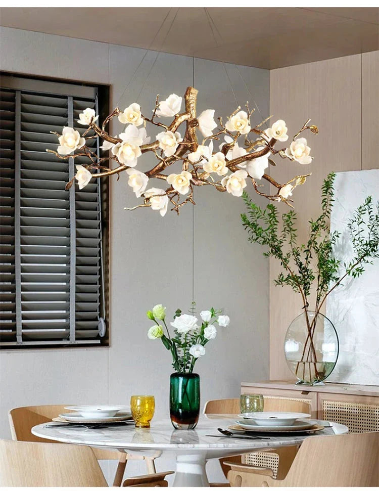 Zenth Vintage Flower Chandelier