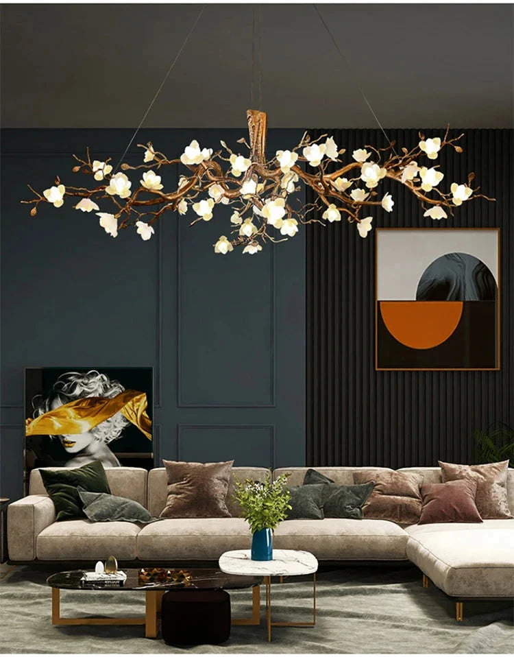 Zenth Vintage Flower Chandelier