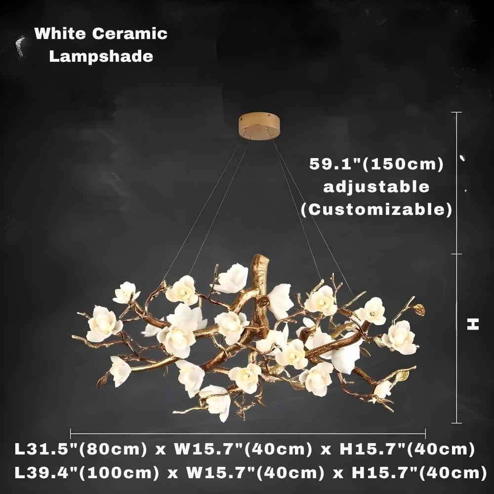 Zenth Vintage Flower Chandelier