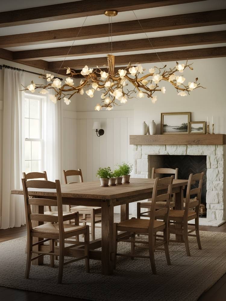 Zenth Vintage Flower Chandelier