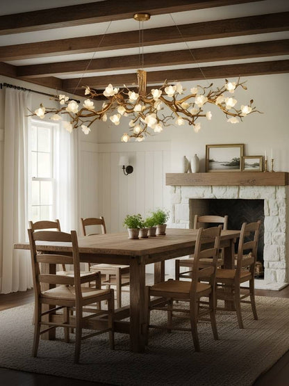 Zenth Vintage Flower Chandelier