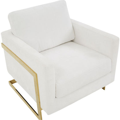 Elton Fabric Accent Armchair