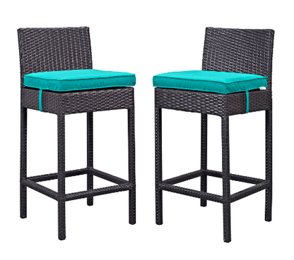 Ruta Bar Stool Outdoor Patio Set of 2