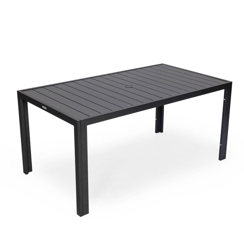 Agnes Aluminum Outdoor 63" Dining Table